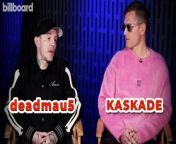 EDM powerhouses deadmau5 and Kaskade talk about working together to create supergroup Kx5, their thoughts on the current dance trend going on in pop music amongst artists like Drake and Beyoncé, Calvin Harris&#39; music and songwriting and more.